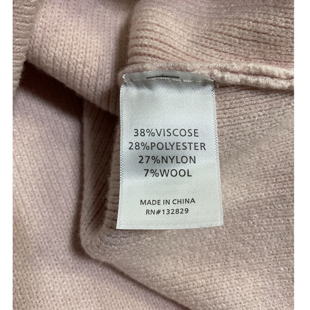 Majorelle Cropped Light Pink Solveig Cardigan Size Xs View 5